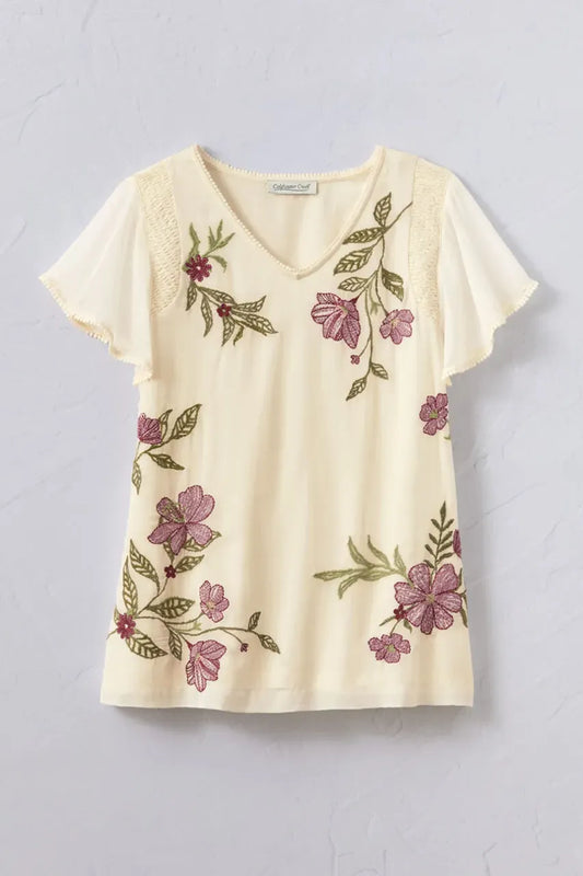 Enchanted Petals Top