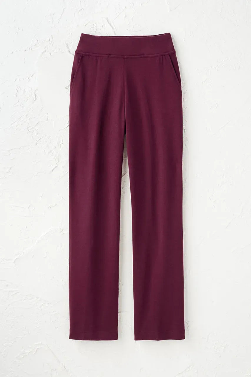 Endless Comfort Straight Leg Pants with Pockets