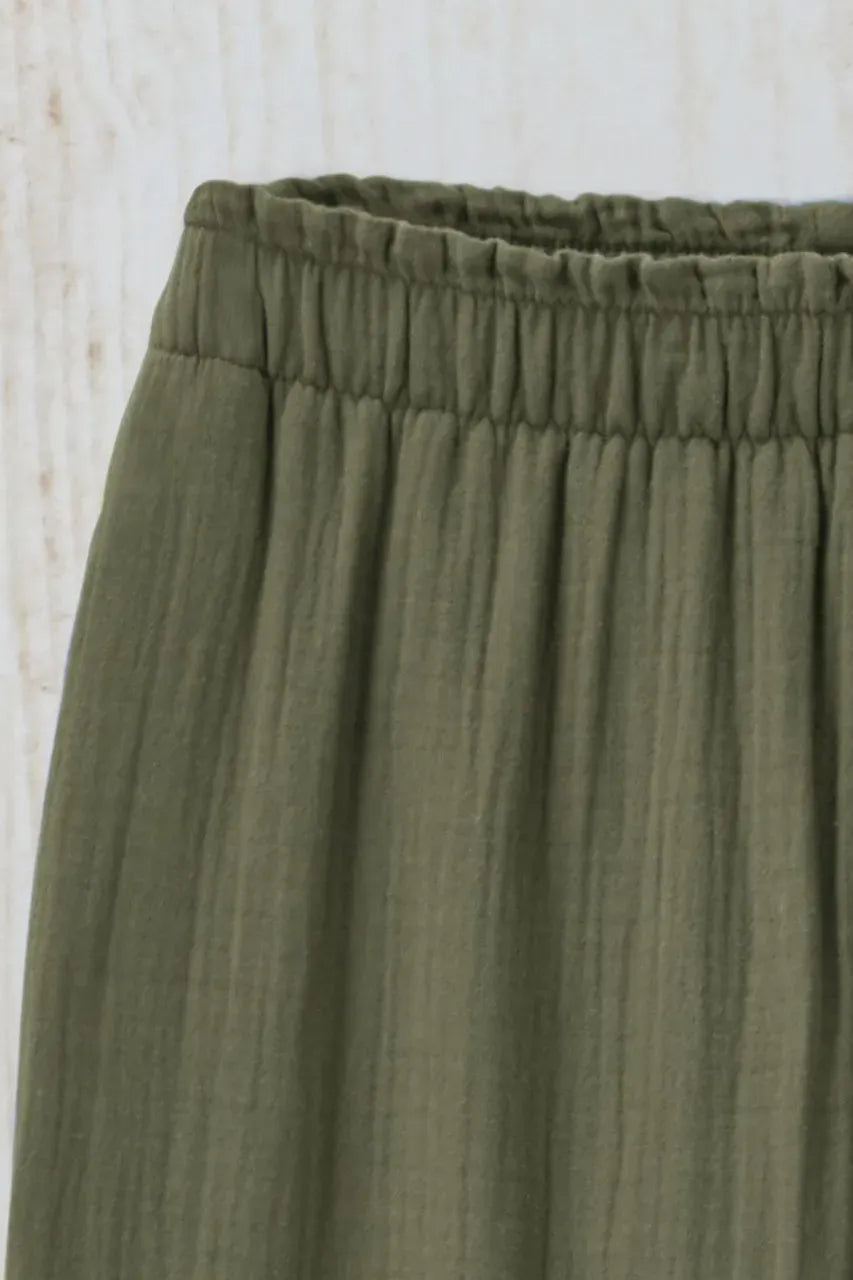 Summer Breeze Gauze Pull-On Pants